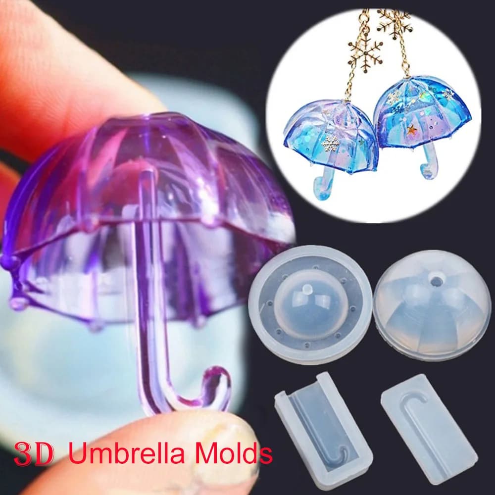 Silicone Umbrella Mold For Epoxy Resin