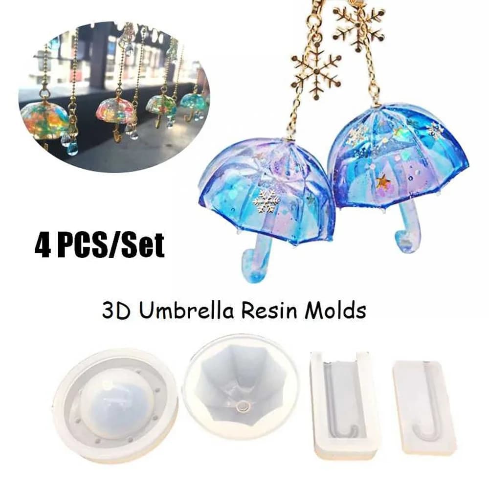 Silicone Umbrella Mold For Epoxy Resin