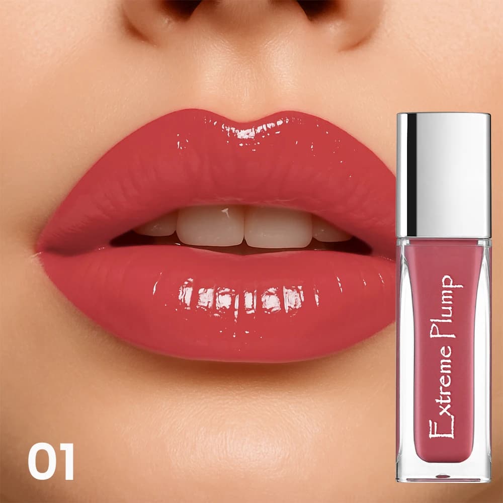 Water-Glow Mirror Lip Gloss, Waterproof Moisturizing