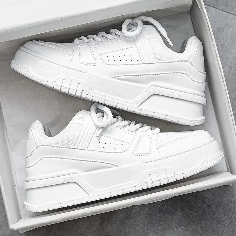Men's Breathable Platform Running Sneakers