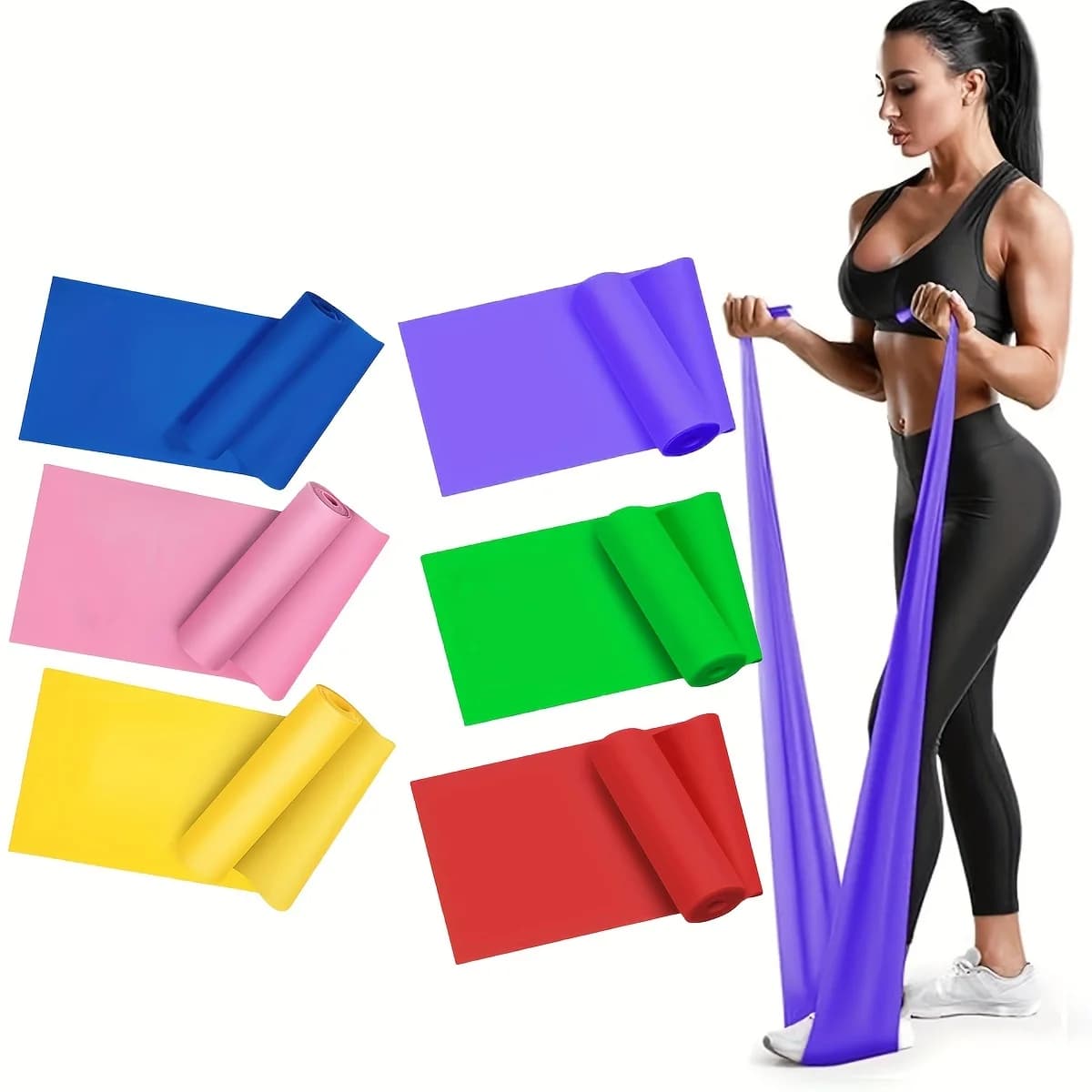 Resistance Bands For Exercise And Physical Therapy