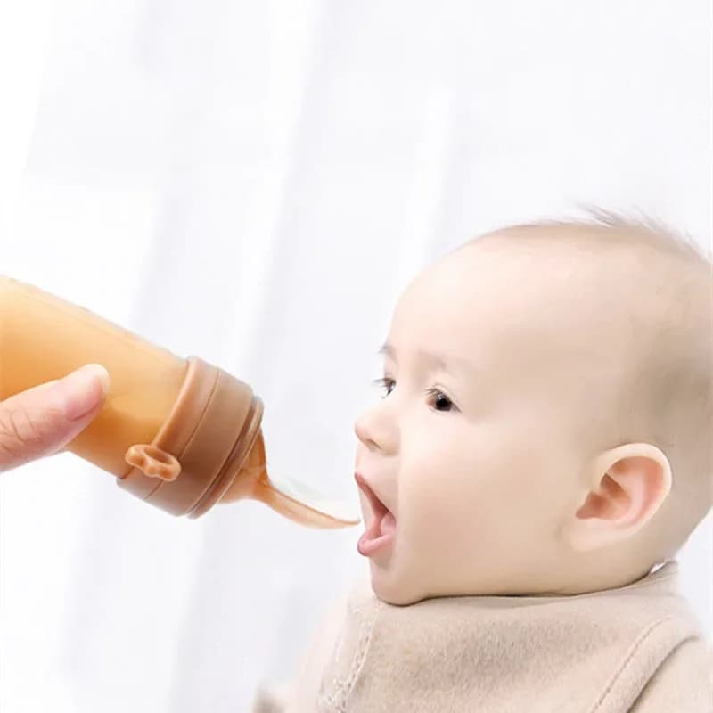 Baby Feeding Spoon Silicone Tool Set