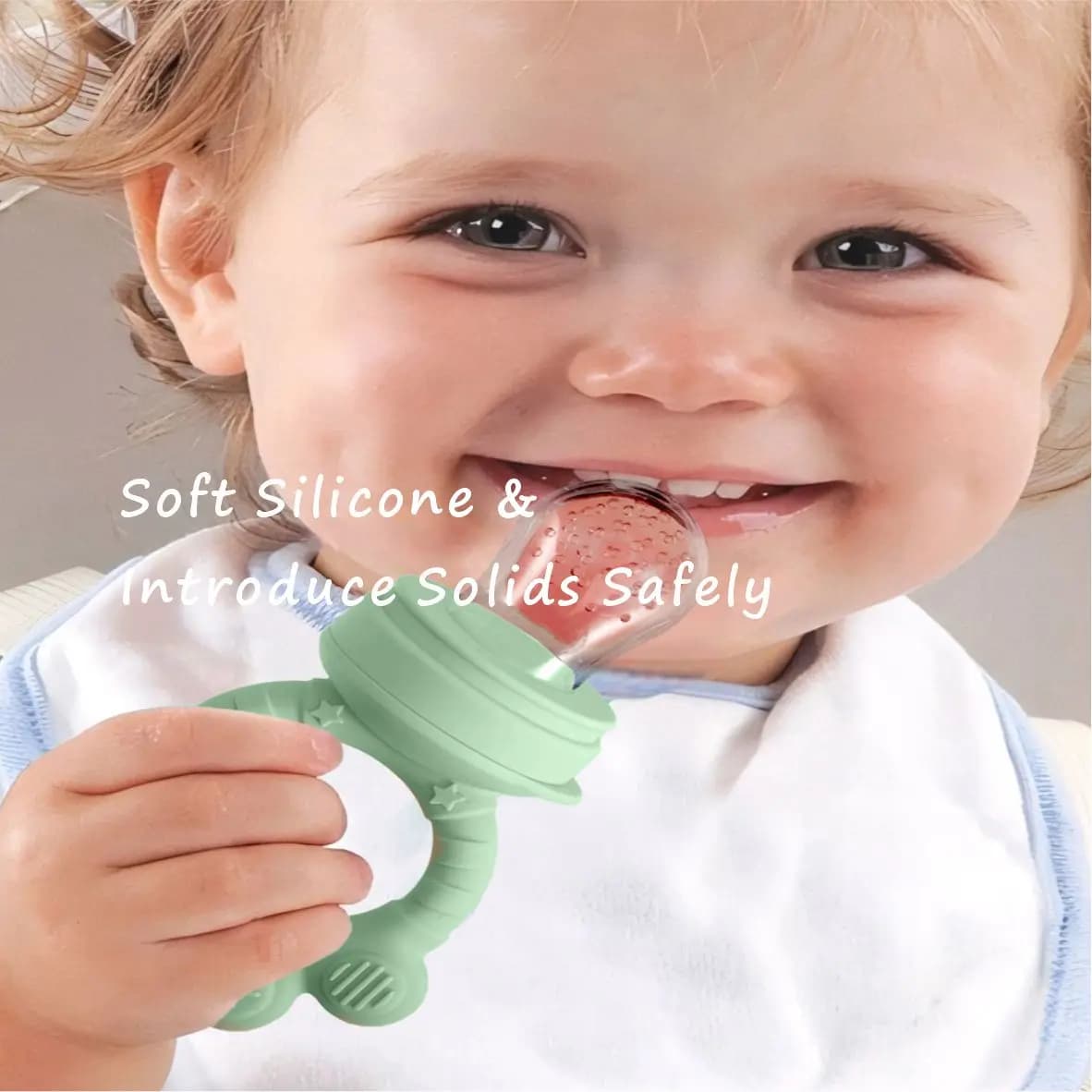 Baby Silicone Fruit Feeder and Popsicle Molds