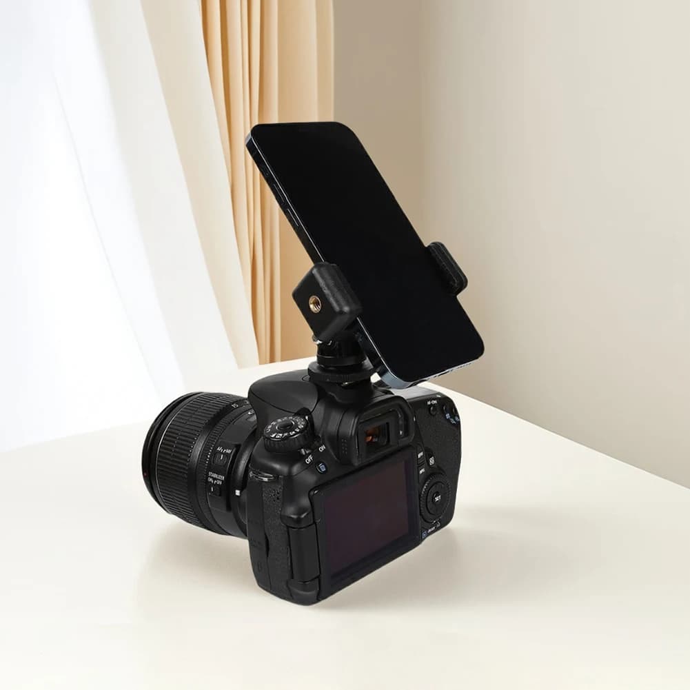 Phone Mount Camera Hot Shoe Adapter