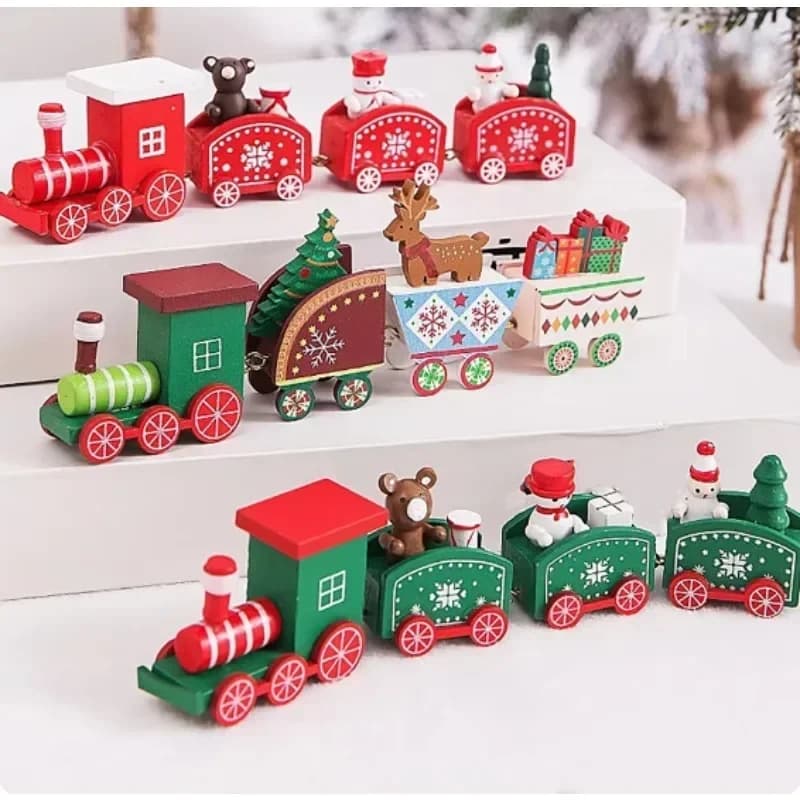 Christmas Train Decoration Ornament