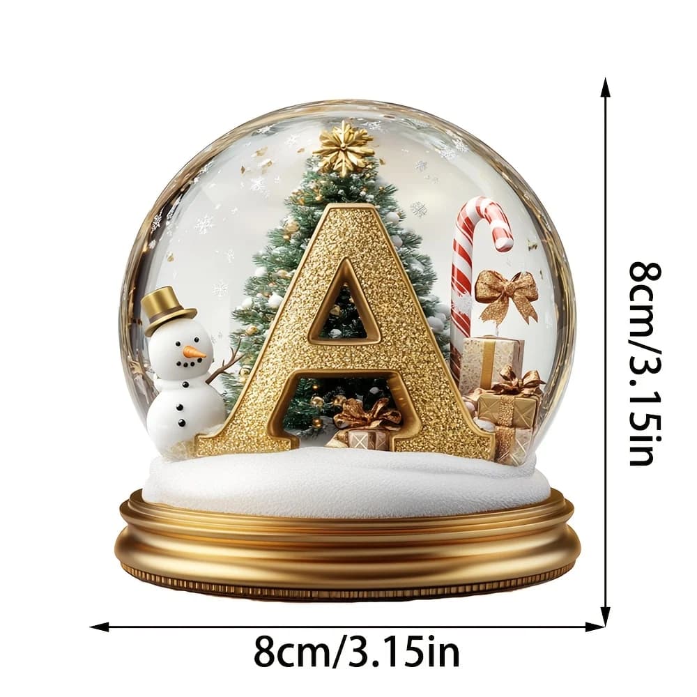 Christmas Tree Acrylic Family Portrait Ornament