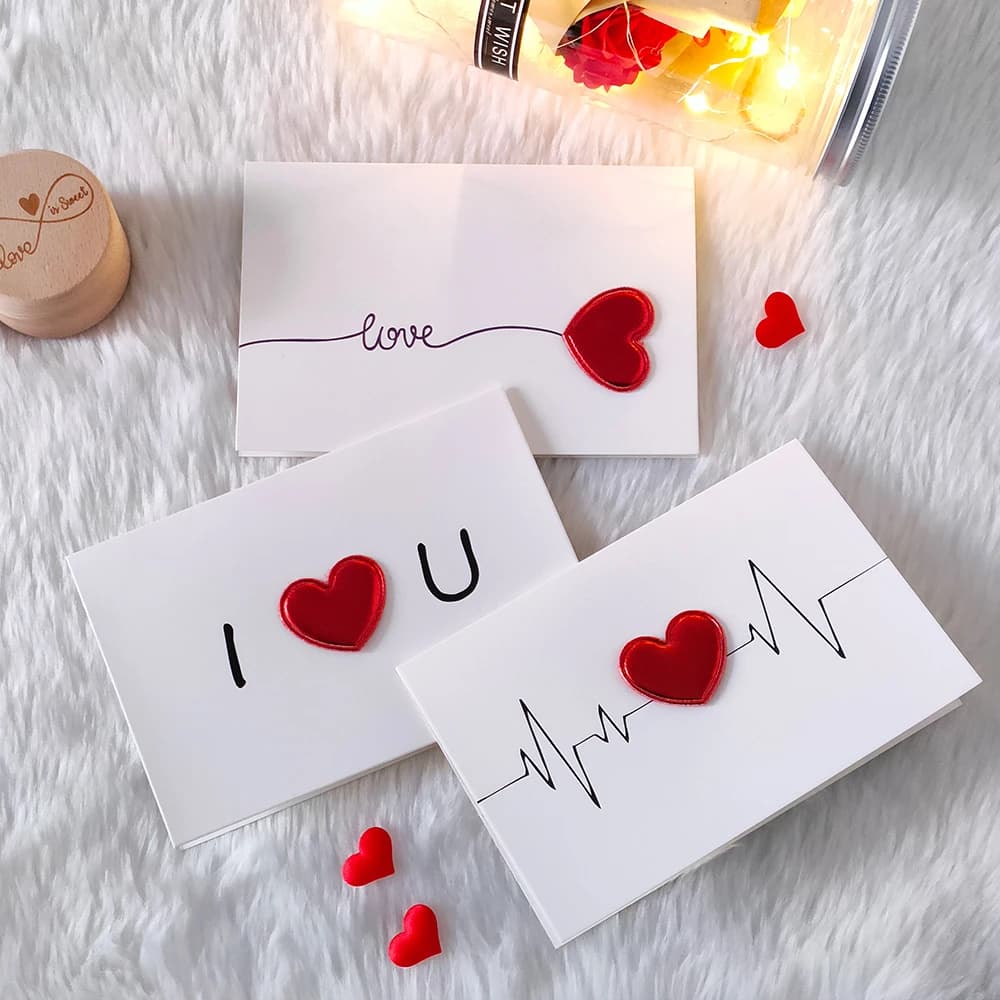 Love Postcard Valentine's Day Greeting Cards