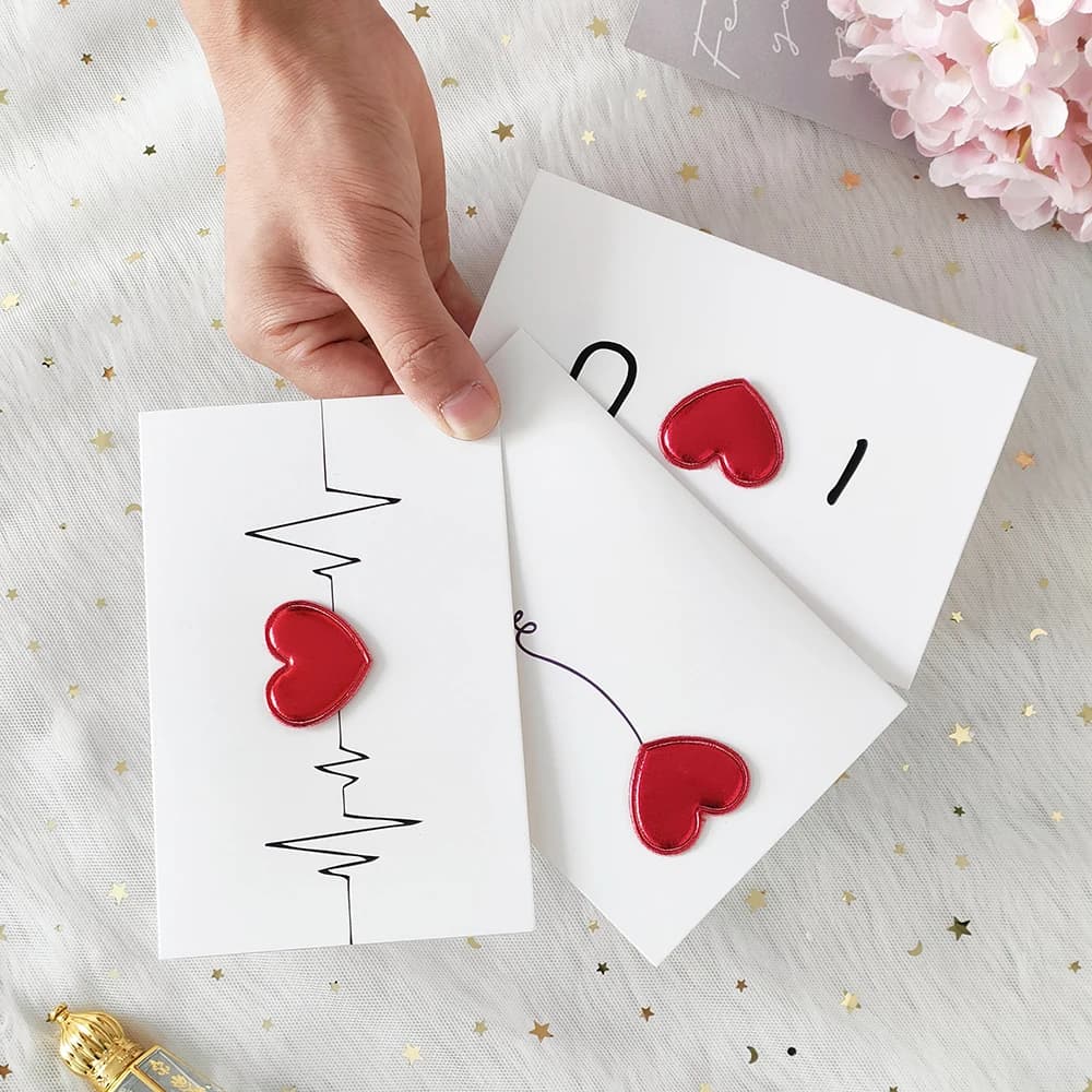 Love Postcard Valentine's Day Greeting Cards