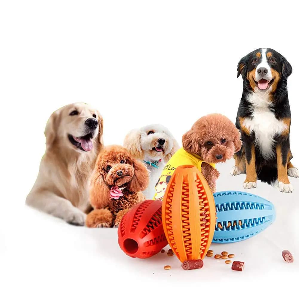 Dog Teeth Cleaning Interactive Treat Ball