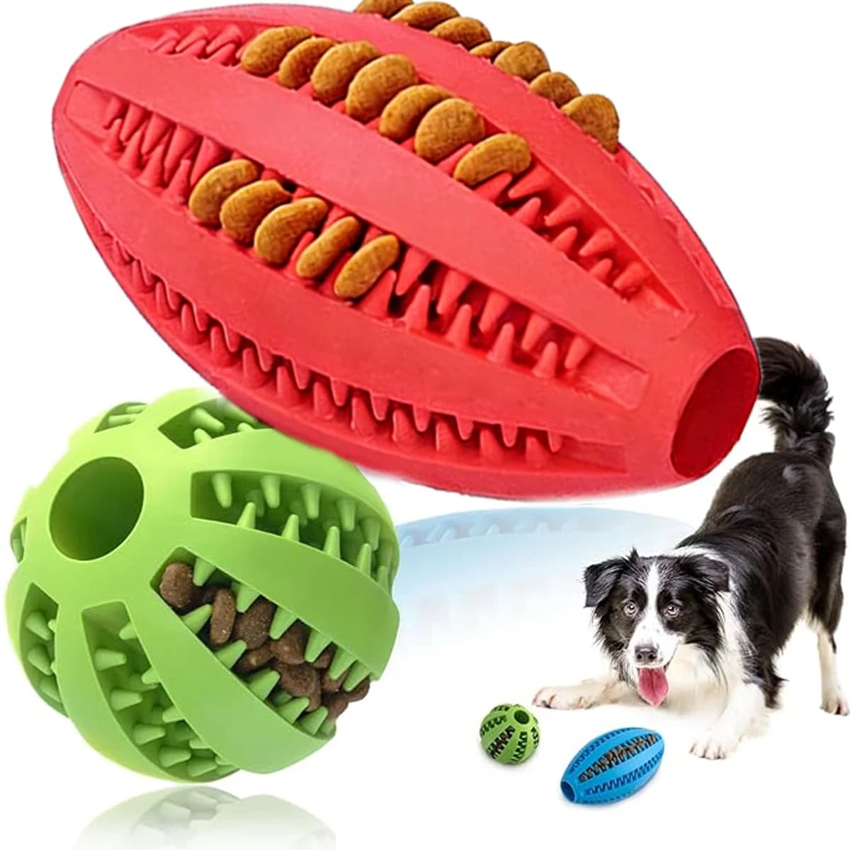 Dog Teeth Cleaning Interactive Treat Ball