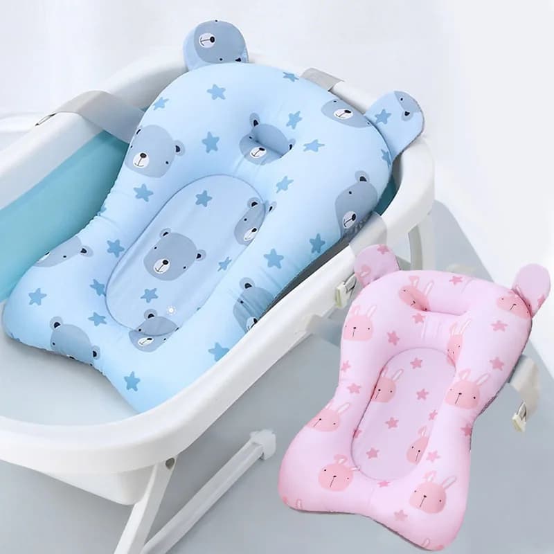 Baby Bath Net with Soft Pillow Support