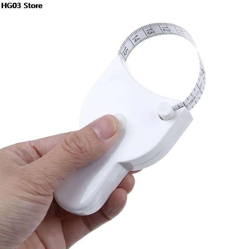 Body Fat Measuring Tape Ruler White