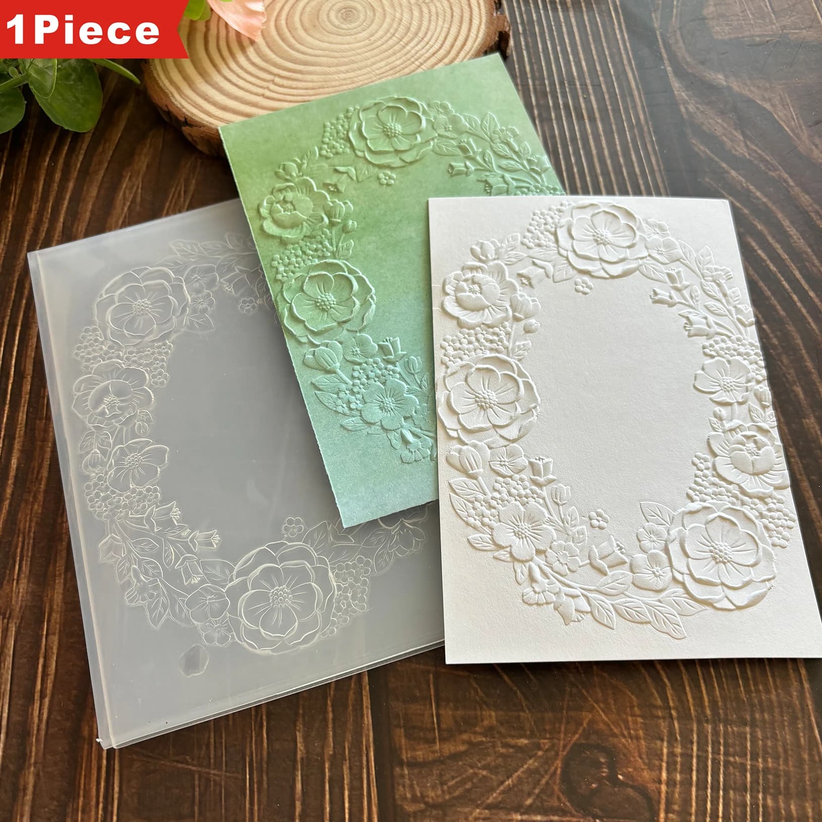 3D Embossed Folder for Cards and Scrapbooks