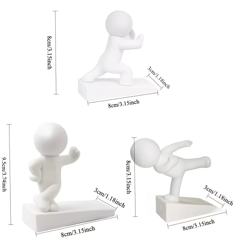 Christmas Door Sill Decorations with Anti-Slip Base