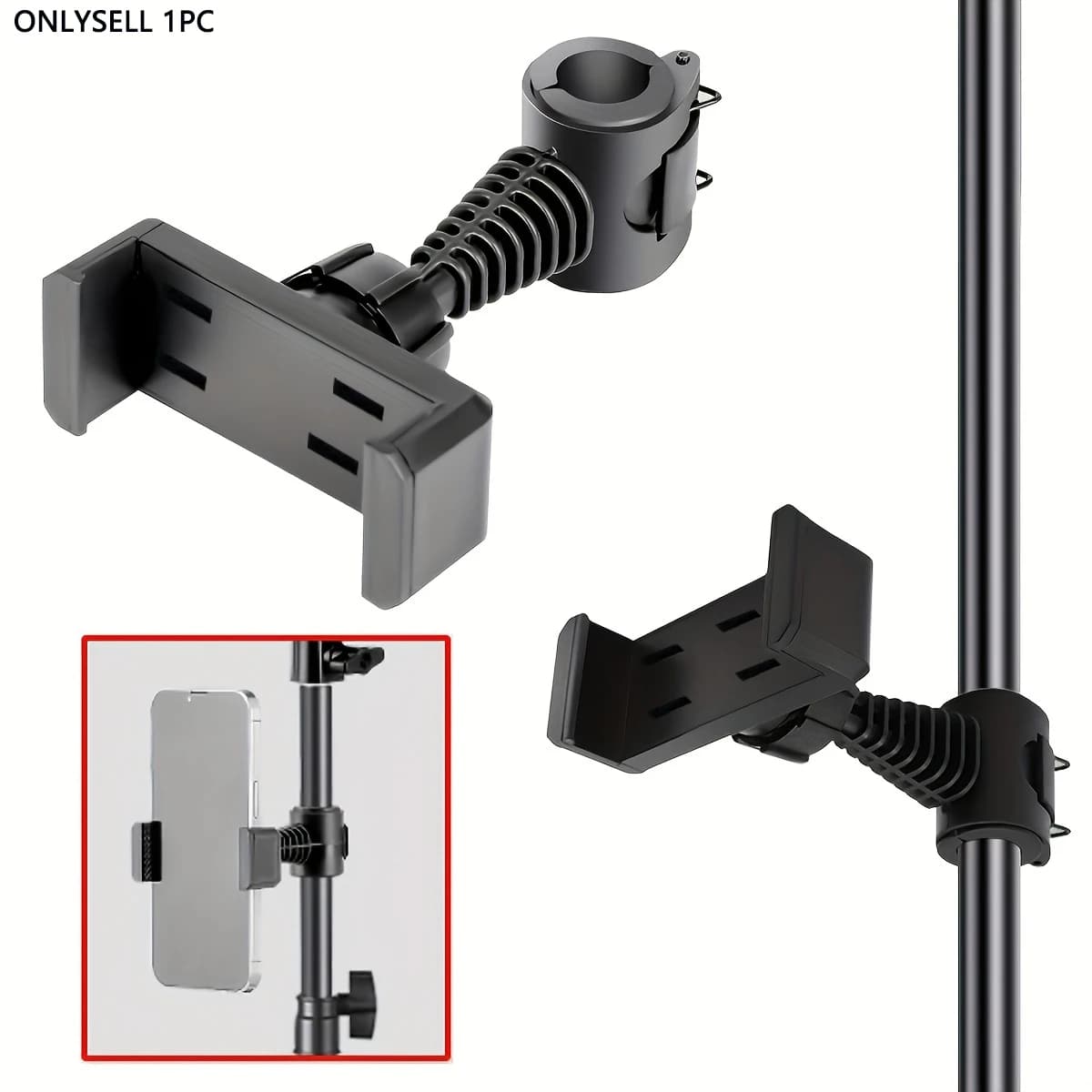Universal Phone Holder with 360Β° Rotation