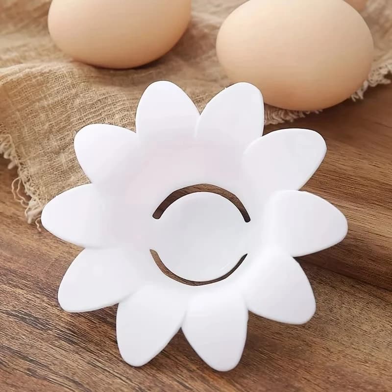 Kitchen Gadgets Baking Tools 1pc/ Cute Flower Design Egg White Yolk Separator Egg Extractor