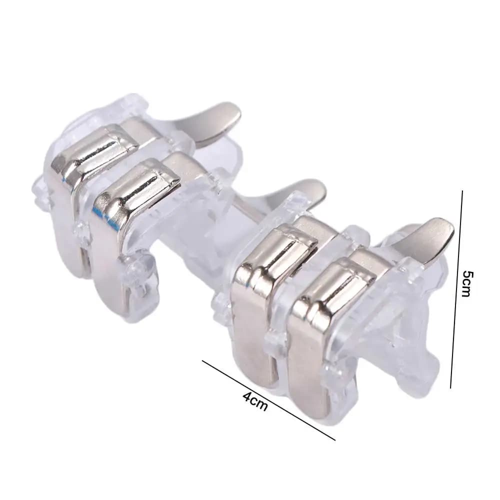 1 Pair Gaming Metal Games Accessories Aim Key Trigger Fire Button Joystick Grip Trigger Gamepad Controller