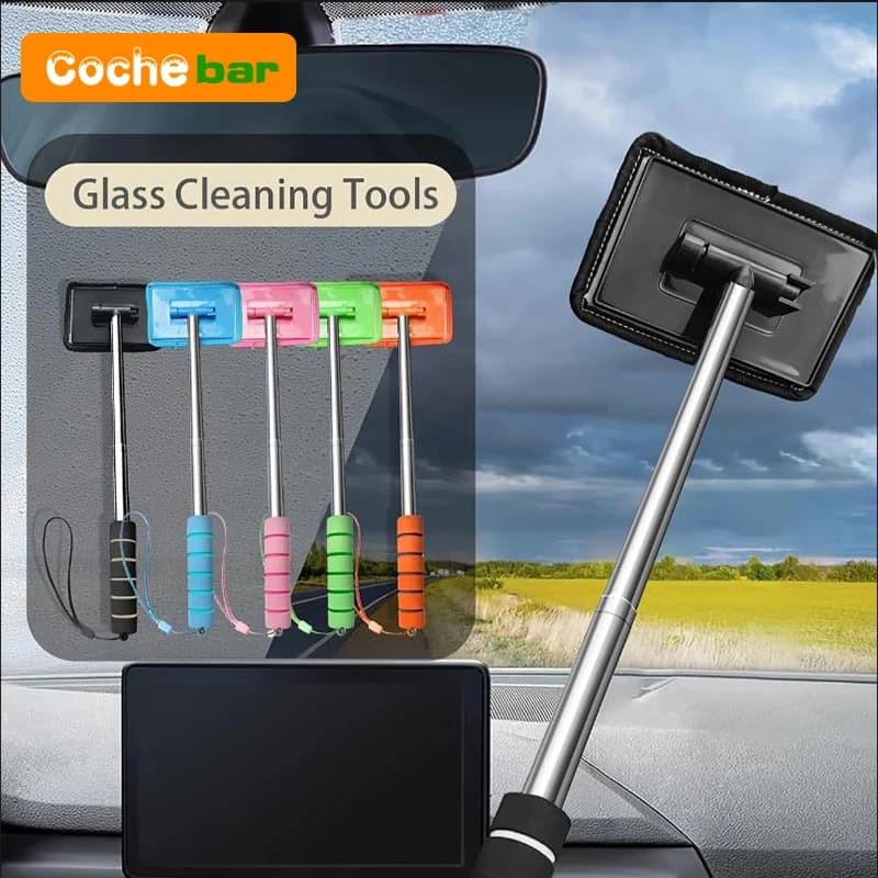 Automobile Windshield Water Scraper Telescopic Wiper