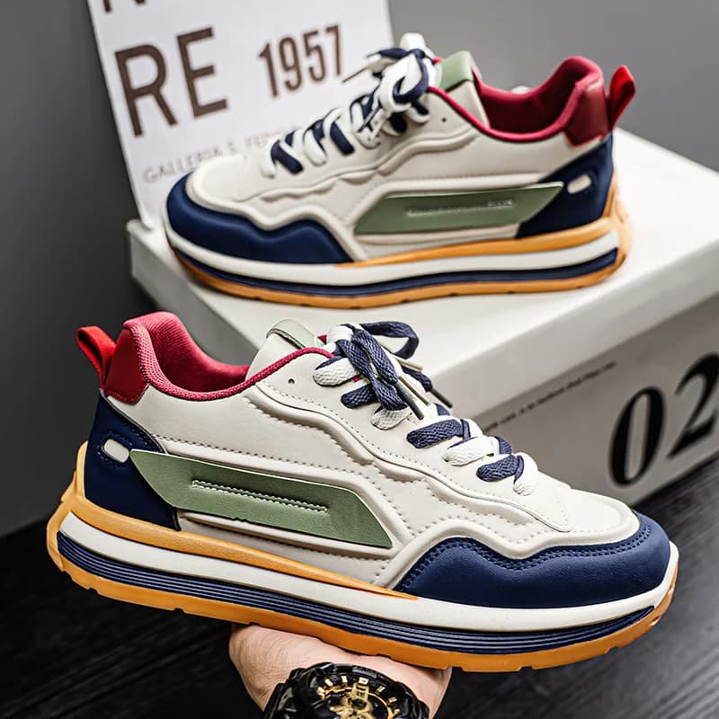 Men's Breathable Running Sneakers Soft Sole