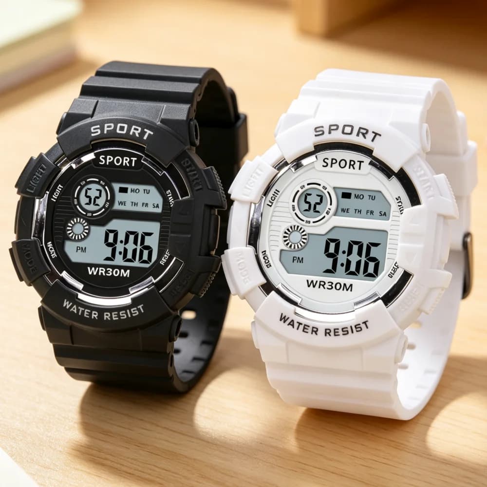 Digital Sports Watch With Bracelet