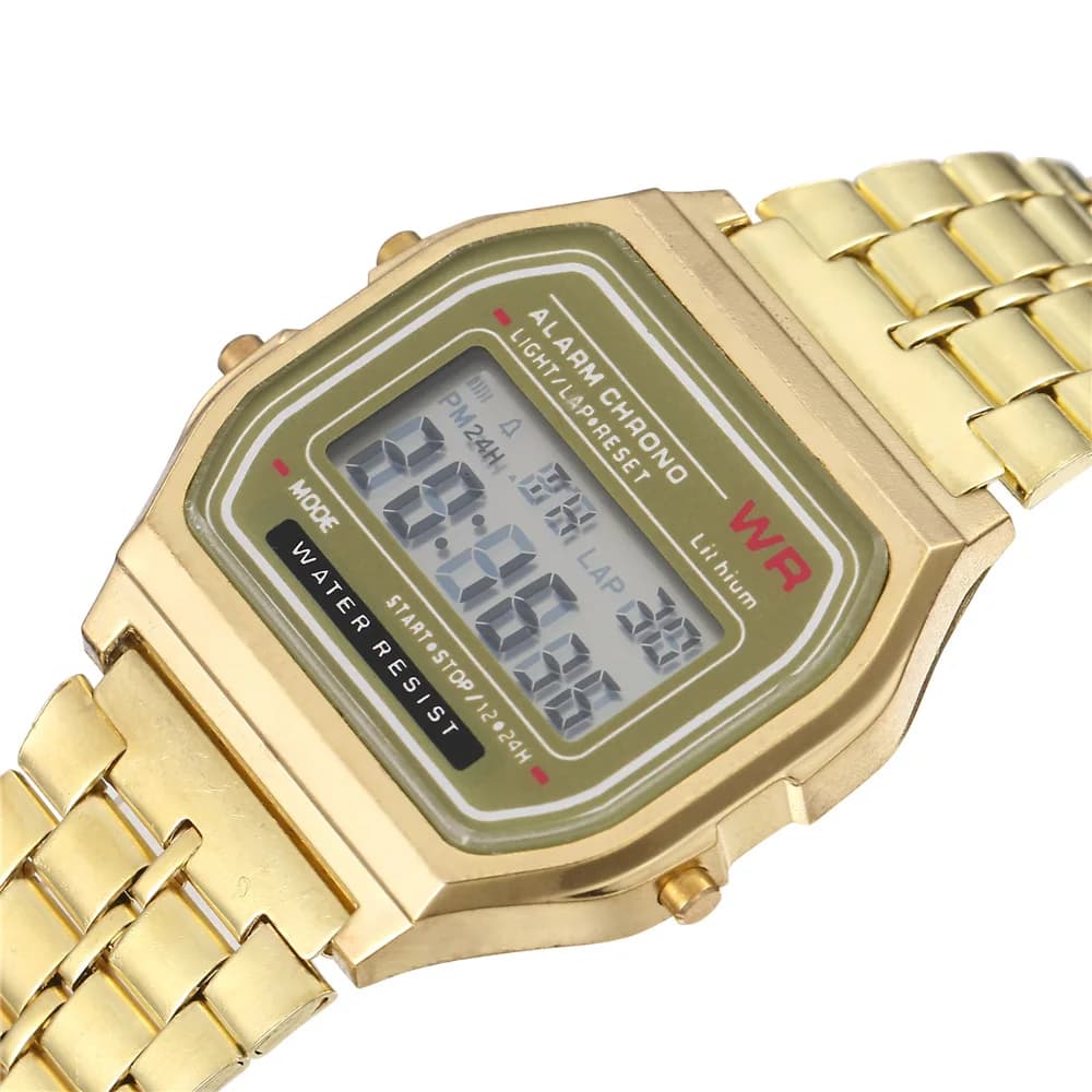 Unisex Vintage LED Digital Sports Watch