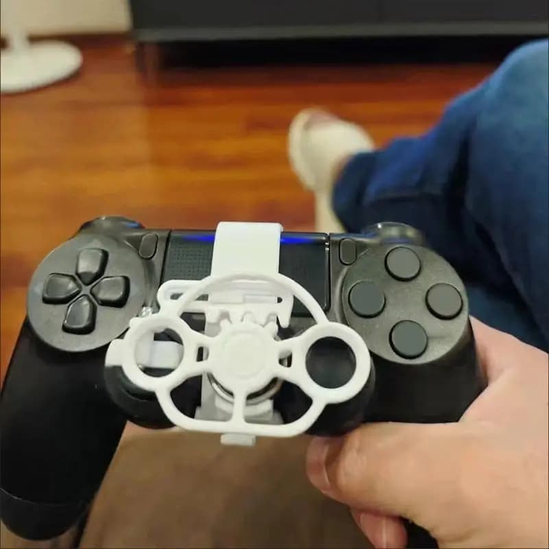 Wireless Mini Racing Game Steering Wheel Controller