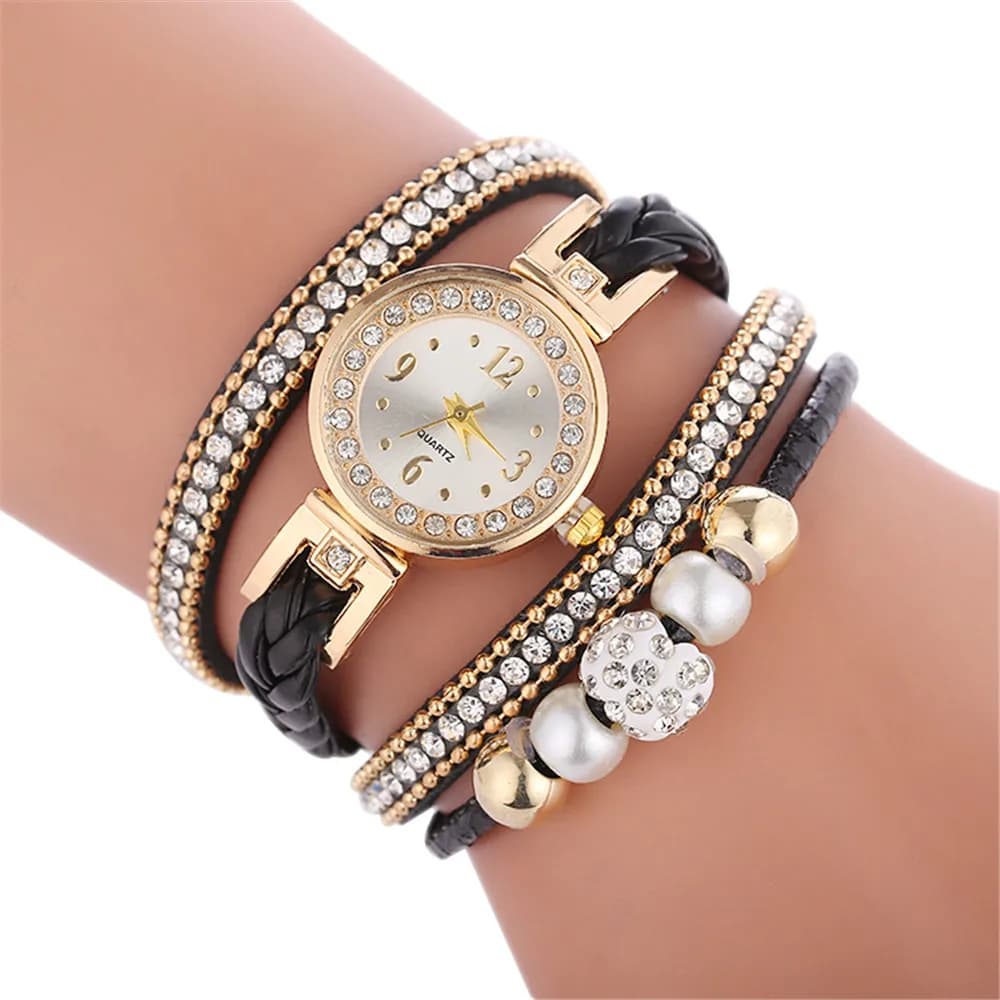 Women's Wrap Around Fashion Bracelet Watch