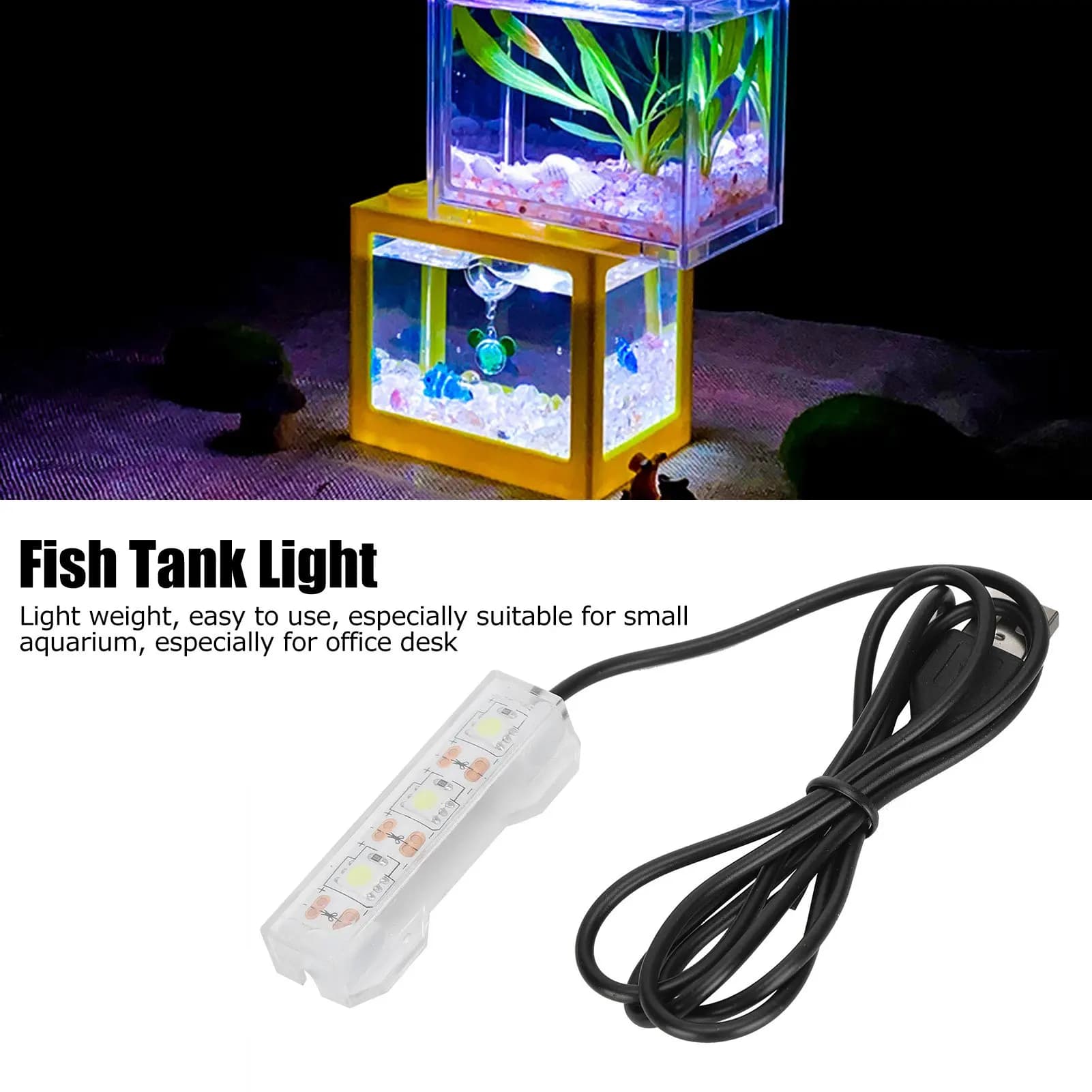 Aquarium USB LED Light Decoration