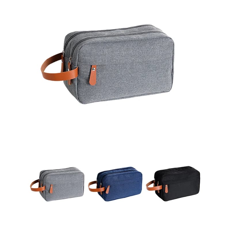 Men's Water-Resistant Travel Toiletry Organizer Bag