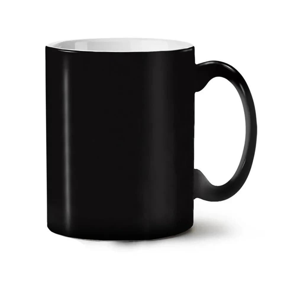 Temperature Sensitive Color Changing Coffee Mug