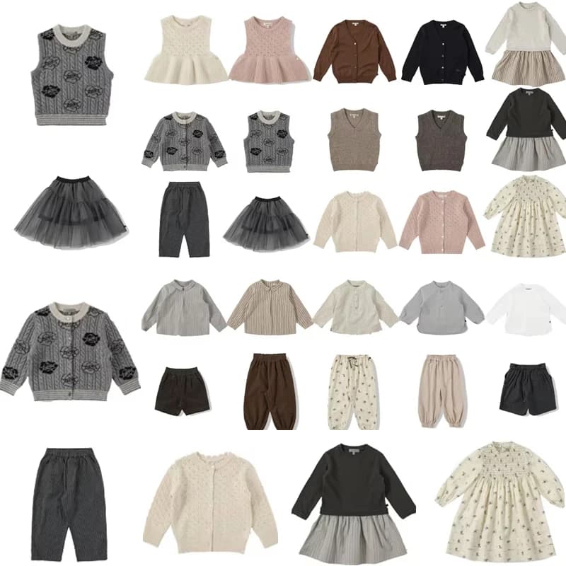 Kids Knit Sweater and Pants Clothing Set