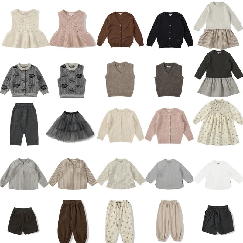 Kids Knit Sweater and Pants Clothing Set