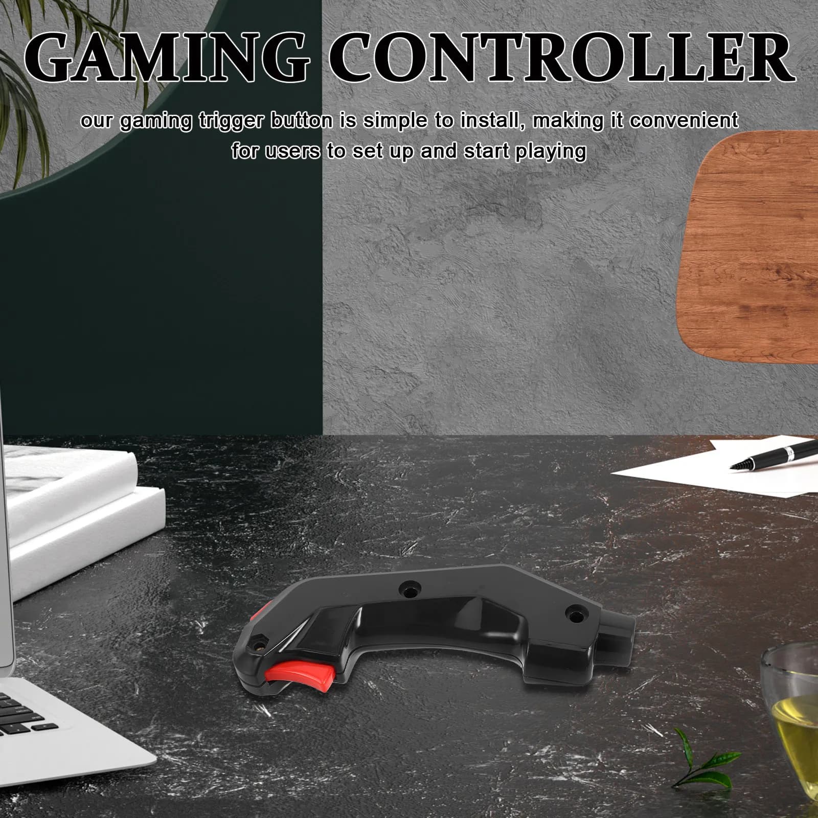 Gaming Trigger Grip With Ergonomic Handle