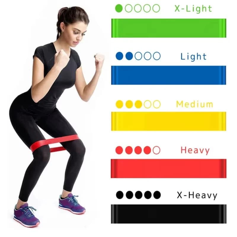 Fitness Elastic Resistance Bands Set