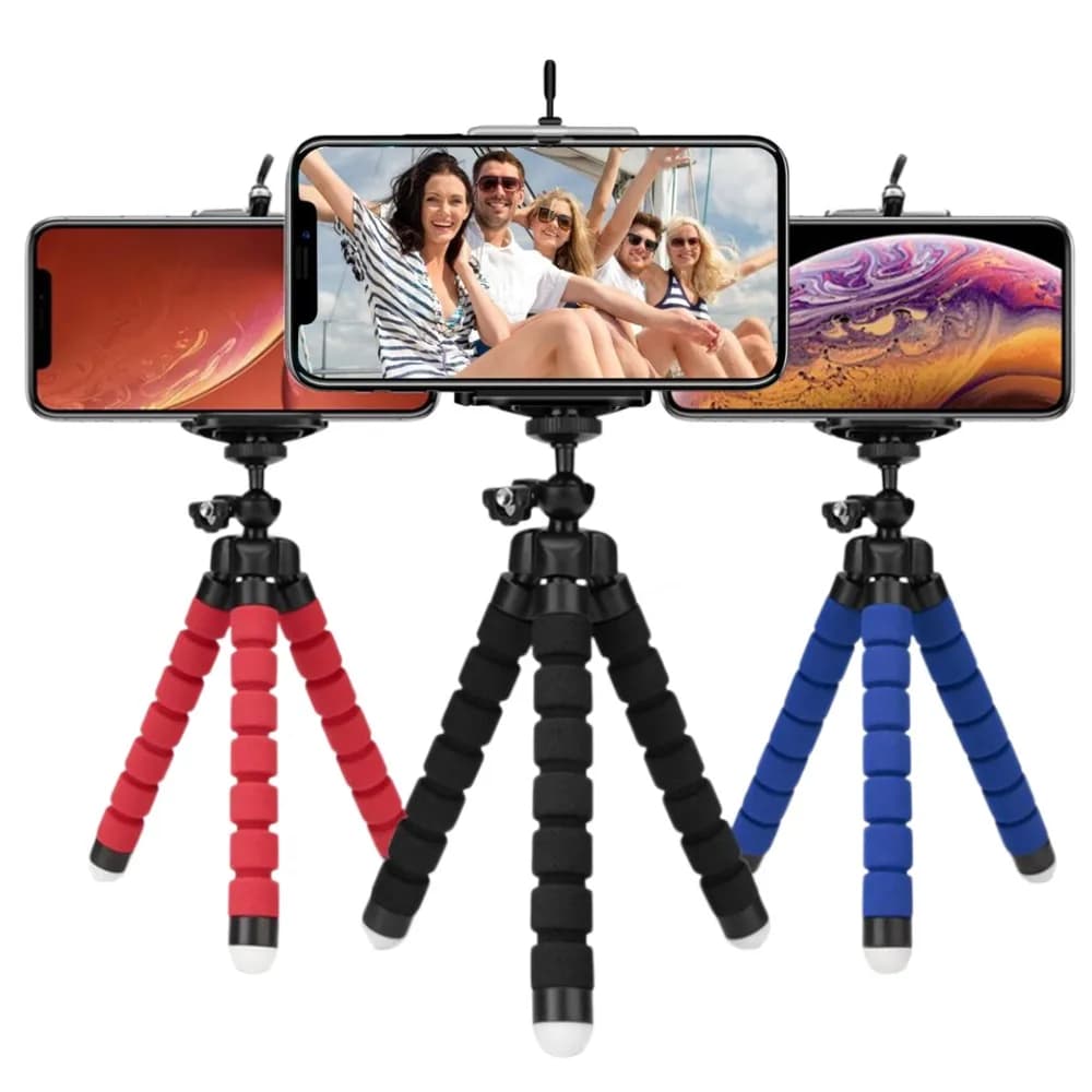 Mobile Phone Tripod Stand with Clip